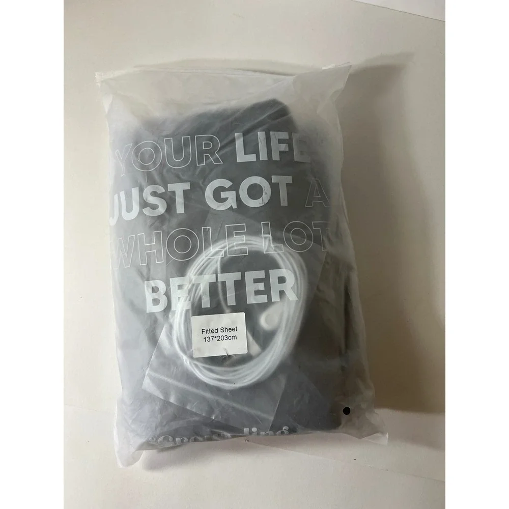 The Grounding Co Full Size Fitted Sheet Gray Earthing Conductive FS-GRY-137203